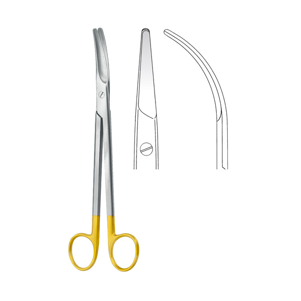 Hysterectomy Scissors