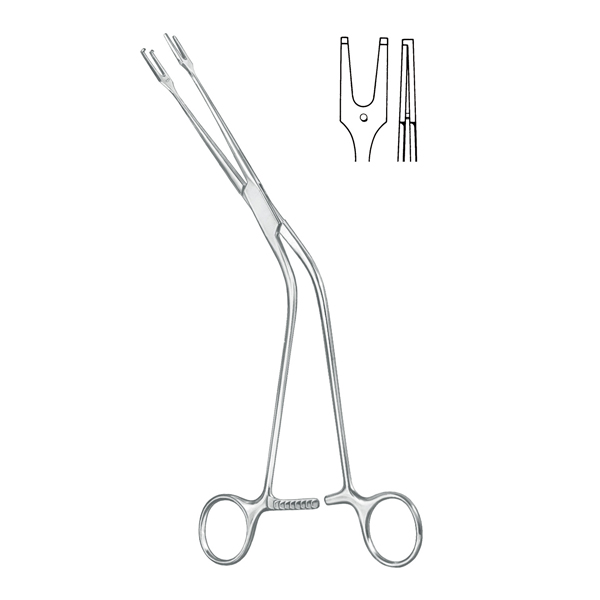 Ligature Carrying Forceps